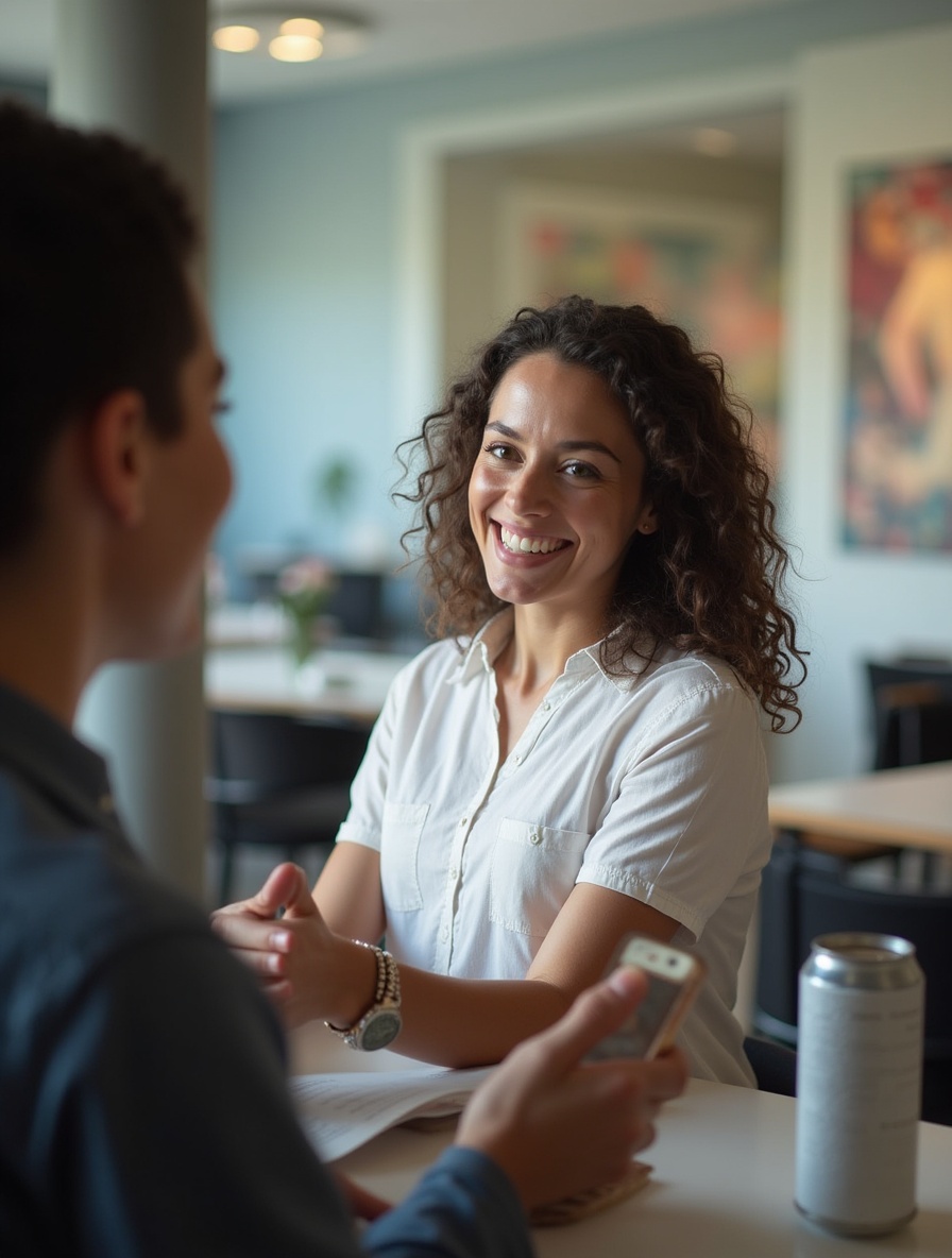 Image representing friendly interaction